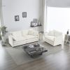 2 Seater Loveseat and Chair Set, 2 Piece Sofa & Chair Set, Loveseat and Accent Chair