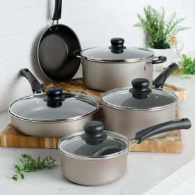 Cookware 9-piece nonstick pan set