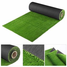 Realistic Synthetic Artificial Grass Mat 65x 3ft with 3/8" grass blades height Indoor Outdoor Garden Lawn Landscape Turf for Pets,swimming pools