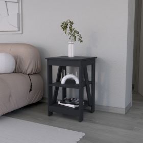 Side Table Rossville, Living Room, Black