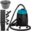 VEVOR Pond Vacuum Cleaner, 1400W Motor in Single Chamber Suction System, 120V Motor w/15 ft Electric Wire, 4 Brush Heads, 4 Extended Tubes