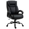 Big and Tall 400lbs Executive Office Chair with Wide Seat, Computer Desk Chair with High Back PU Leather Ergonomic Upholstery