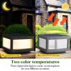 Solar Wall Lamp With Dimmable LED(2 pack)