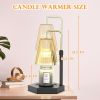 RAINBEAN Candle Warmer Lamp with Timer and Dimmer, Height Adjustable Electric Candle Lamp Warmer for Jar Scented Candles Dimmable Candle Melter