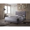 Venacha Queen Bed in Gray Fabric