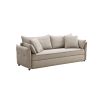 ACME Irina Sofa w/Sleeper, Beige Fabric LV03110