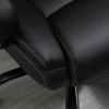 Big and Tall 400lbs Executive Office Chair with Wide Seat, Computer Desk Chair with High Back PU Leather Ergonomic Upholstery