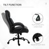 Big and Tall 400lbs Executive Office Chair with Wide Seat, Computer Desk Chair with High Back PU Leather Ergonomic Upholstery