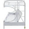 Eclipse Bunk Bed (Twin XL/Queen/Futon) in White 02093WH