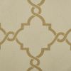 Fretwork Print Grommet Top Window Curtain Panel(Only 1 Pc Panel)