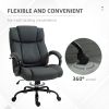 High Back Big and Tall Executive Office Chair 484lbs with Wide Seat, Computer Desk Chair with Linen Fabric, Adjustable Height, Swivel Wheels