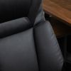 Big and Tall 400lbs Executive Office Chair with Wide Seat, Computer Desk Chair with High Back PU Leather Ergonomic Upholstery