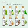 HIQILI 16 PCS 10ML Essential Oils Set, Pure Lavender,Eucalyptus,Vanilla, Jasmine,Mint,Rose Oil for Diffuser,Humidifier, Candles