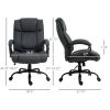 High Back Big and Tall Executive Office Chair 484lbs with Wide Seat, Computer Desk Chair with Linen Fabric, Adjustable Height, Swivel Wheels