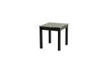 Contemporary Black Faux Marble Top 1x Coffee Table and 2x End Tables 3pc Coffee Table Set Living Room Furniture