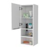 Milwaukee Medicine Cabinet, Two Shelves, Single Door Cabinet, Two Interior Shelves