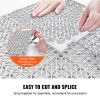 VEVOR Interlocking Tile 50PCS Gray, Drainage Tiles 12" x 12" Splicing, Soft PVC Interlocking Drainage Floor Tiles