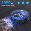 Robot Vacuum and Mop Combo, LiDAR Navigation, 4000Pa Robotic Vacuum Cleaner, Up to 150Mins, Smart Mapping