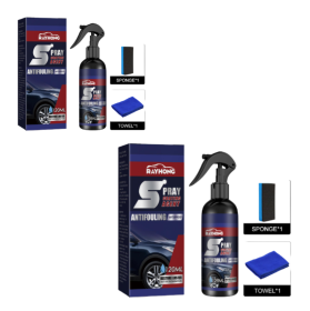 Rayhong Automobile Coating Spray Curing Paint Decontamination, Blackening And Brightening Automobile Coating Nano Coating Spray (Option: 2pcs)