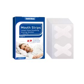 South Moon Anti-Snoring Patch, Closed Mouth Patch For Adults Stop Snoring At Night Patch For Breathing To Prevent Snoring When You Sleep With Your Mou (Option: 4pcs)