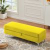 Storage Bench Solid Color 2 Seater Furniture Living Room Sofa Stool