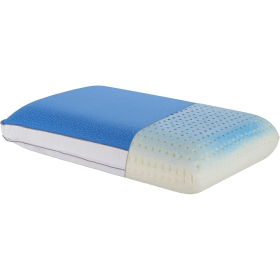 Cooling Gel Memory Foam Pillow - Comfortable and Supportive with Cooling & Breathable Features - Removable Washable Cover, Queen (size: King (Pack Of 1))