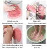 1pc Massage Pad Shower Foot Massage Mat TPR Bath Foot Massage Pads Mat Scrub Washing Back Bathroom Anti-Slip Pad Clean Dead Skin