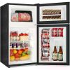 BANGSON Mini Fridge with Freezer, 2 Door Small Refrigerator with Freezer, Mini Fridge for Bedroom, 3.2 CU.FT, For Home, Office