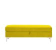 Storage Bench Solid Color 2 Seater Furniture Living Room Sofa Stool