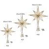 LED Star Christmas Tree Toppers Christmas Decoration String Ornament New Year